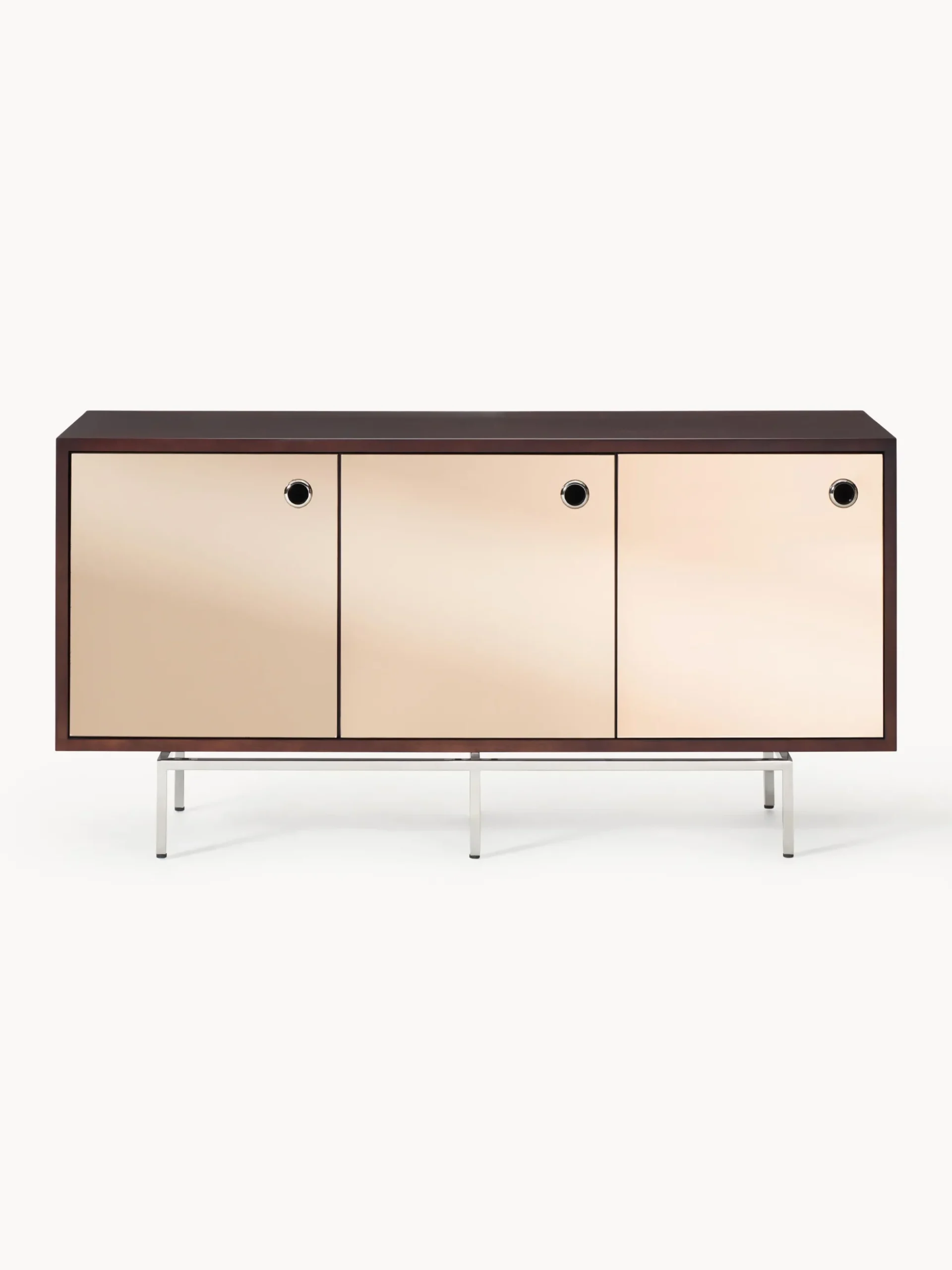 Credenza con ante in vetro a specchio Scarlett