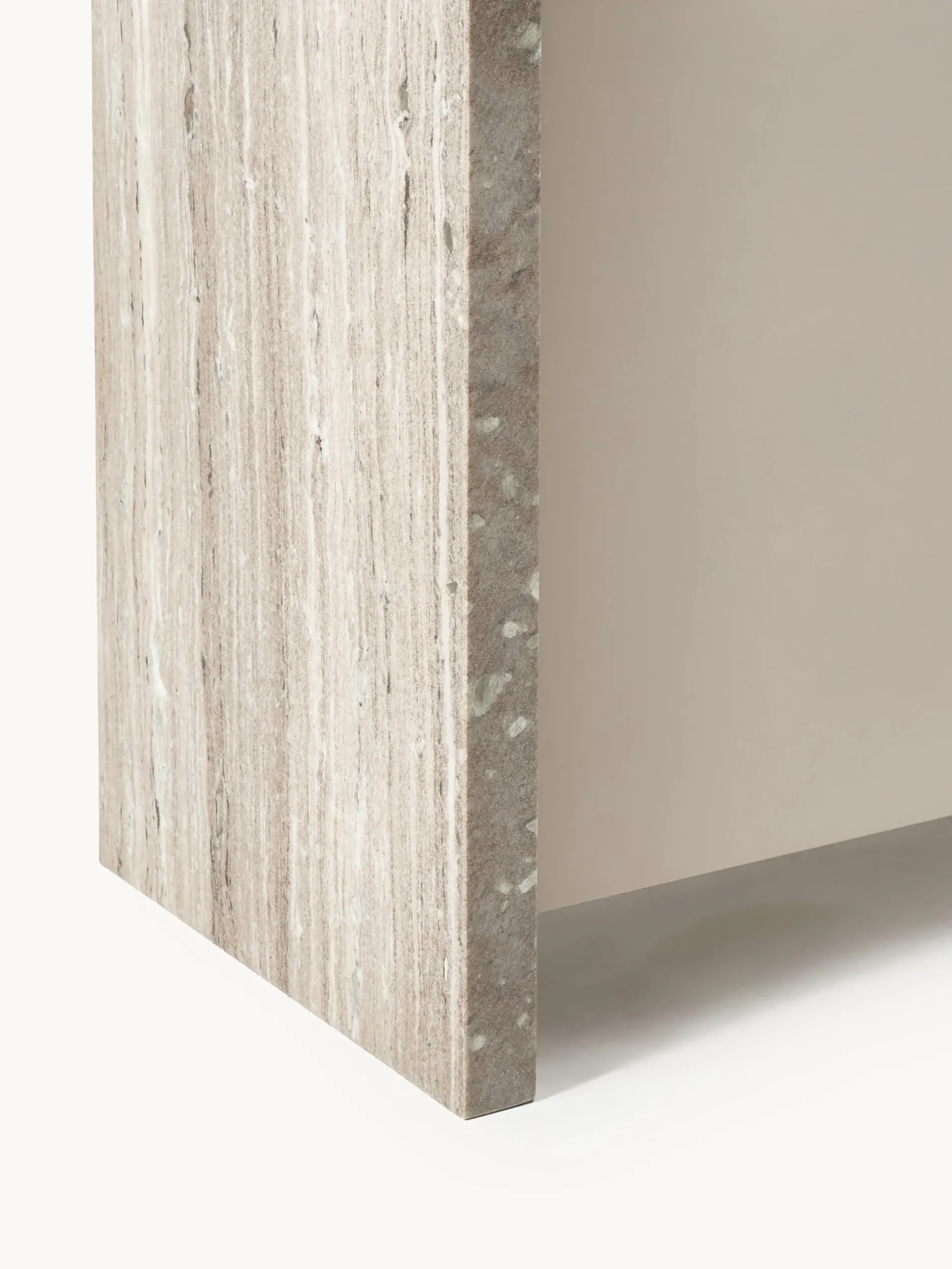 Credenza con gambe in marmo Bruce