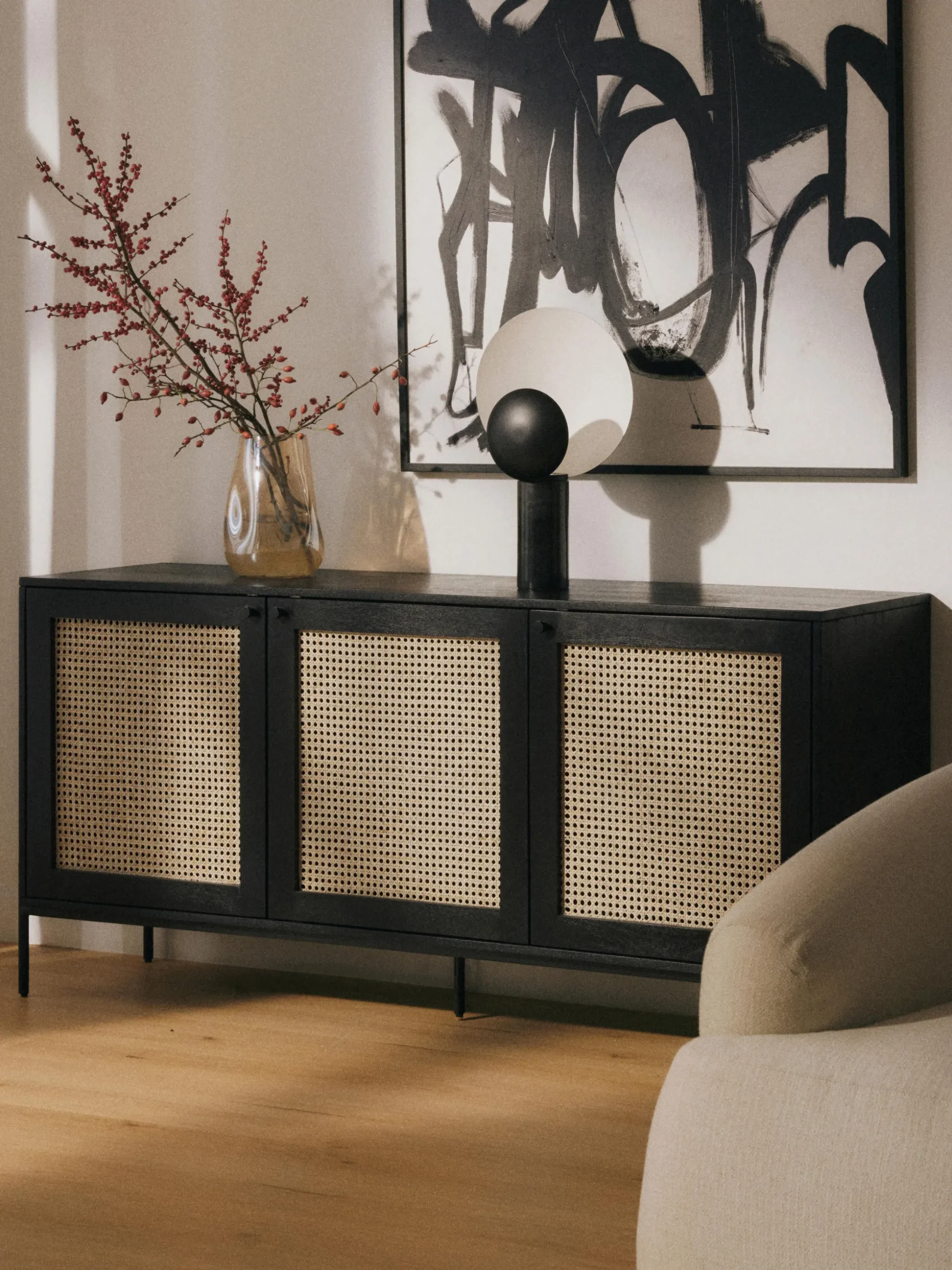 Credenza con intreccio viennese Vienna
