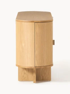 Credenza in legno con angoli arrotondati Zumi
