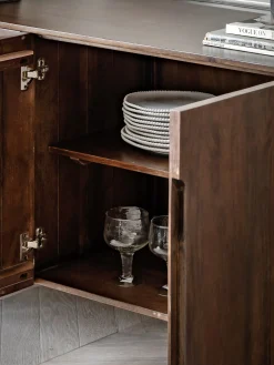 Credenza in legno di mango Sculpt