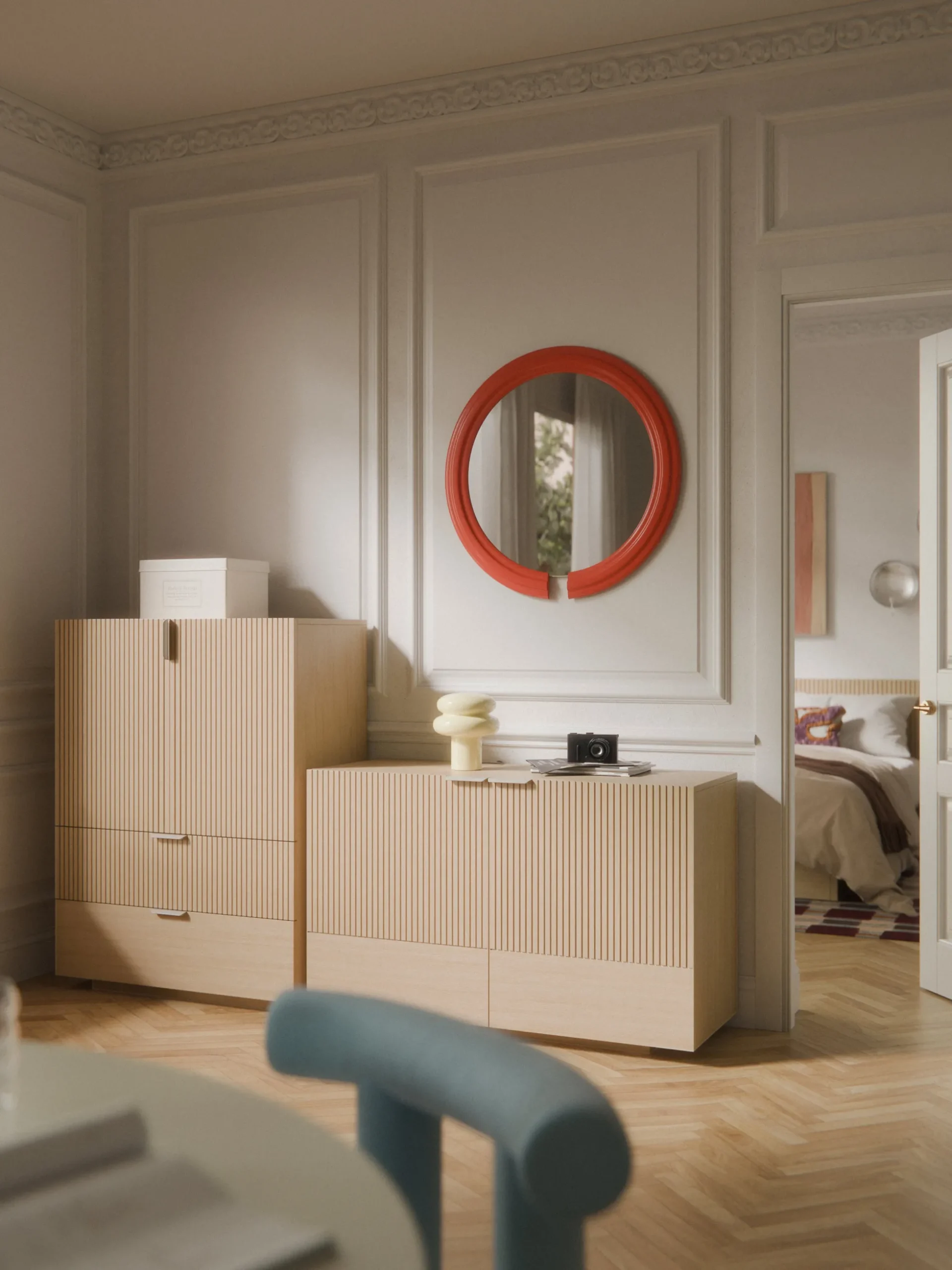 Credenza in legno Sato