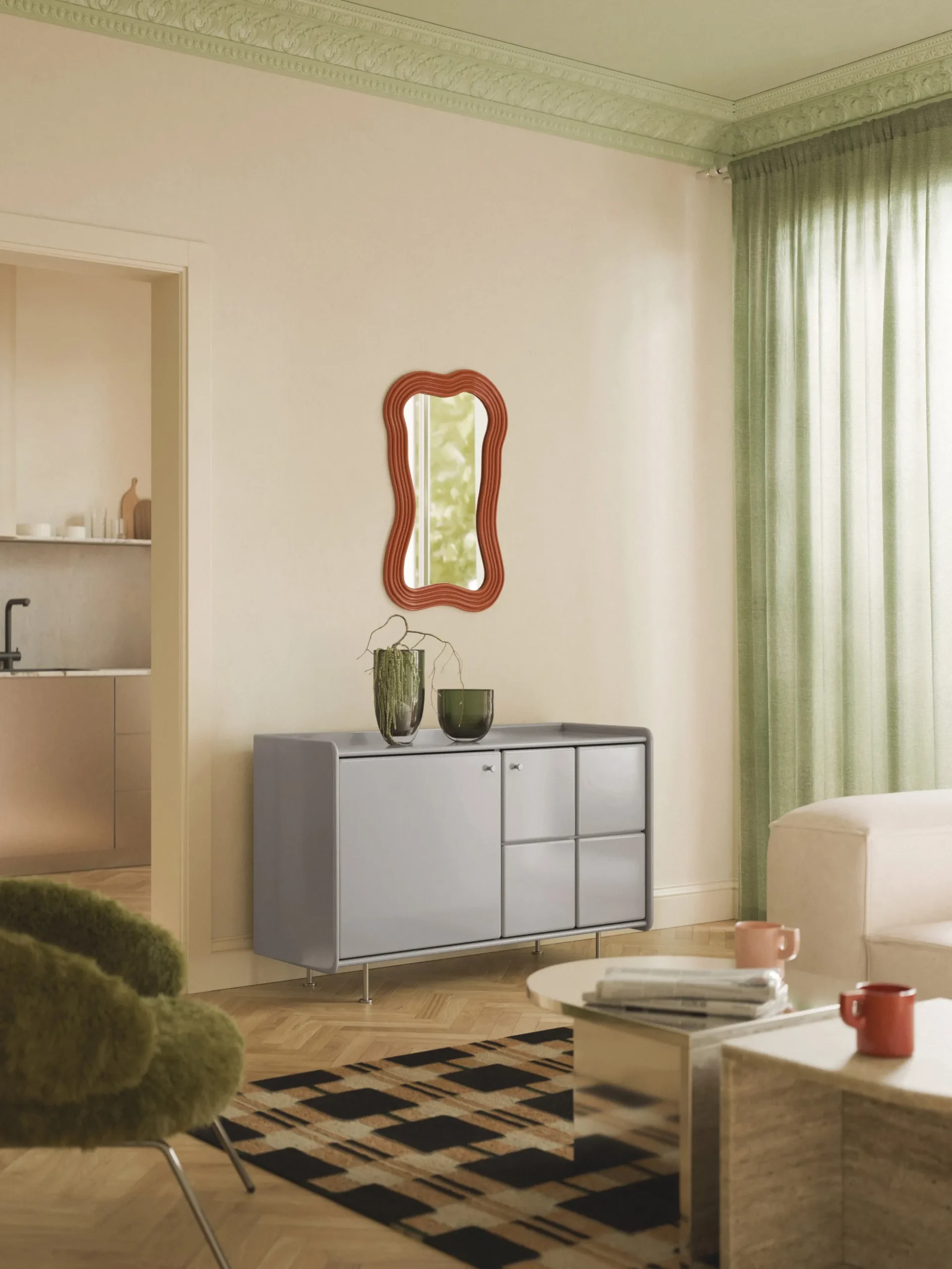 Credenza in metallo Coya