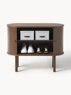 Credenza piccola con frontale millerighe Calary