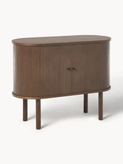 Credenza piccola con frontale millerighe Calary