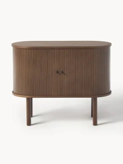 Credenza piccola con frontale millerighe Calary