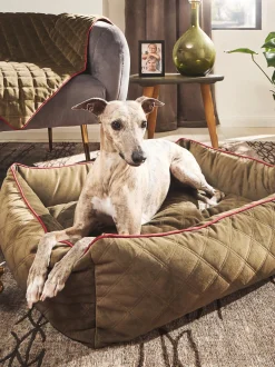 Cuccia per cani in velluto Oxford, varie misure
