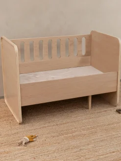 Culla con estensione a lettino Form, 70 x 120/160 cm