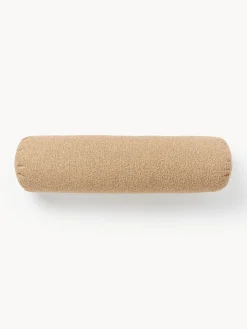 Cuscino cilindrico per divano in bouclé Sofia