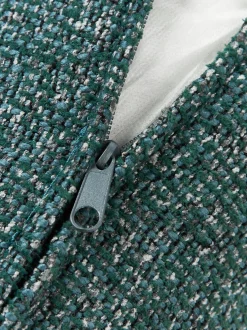 Cuscino cilindrico per divano in bouclé Sofia