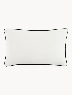 Cuscino decorativo in lino Snake