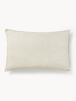 Cuscino decorativo in misto lino Lennon, 50 x 80 cm