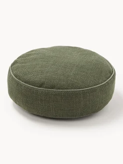 Cuscino decorativo rotondo con bordino Aya