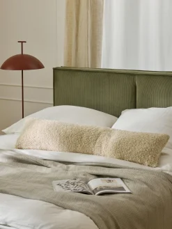 Cuscino decorativo XL in teddy Dotty