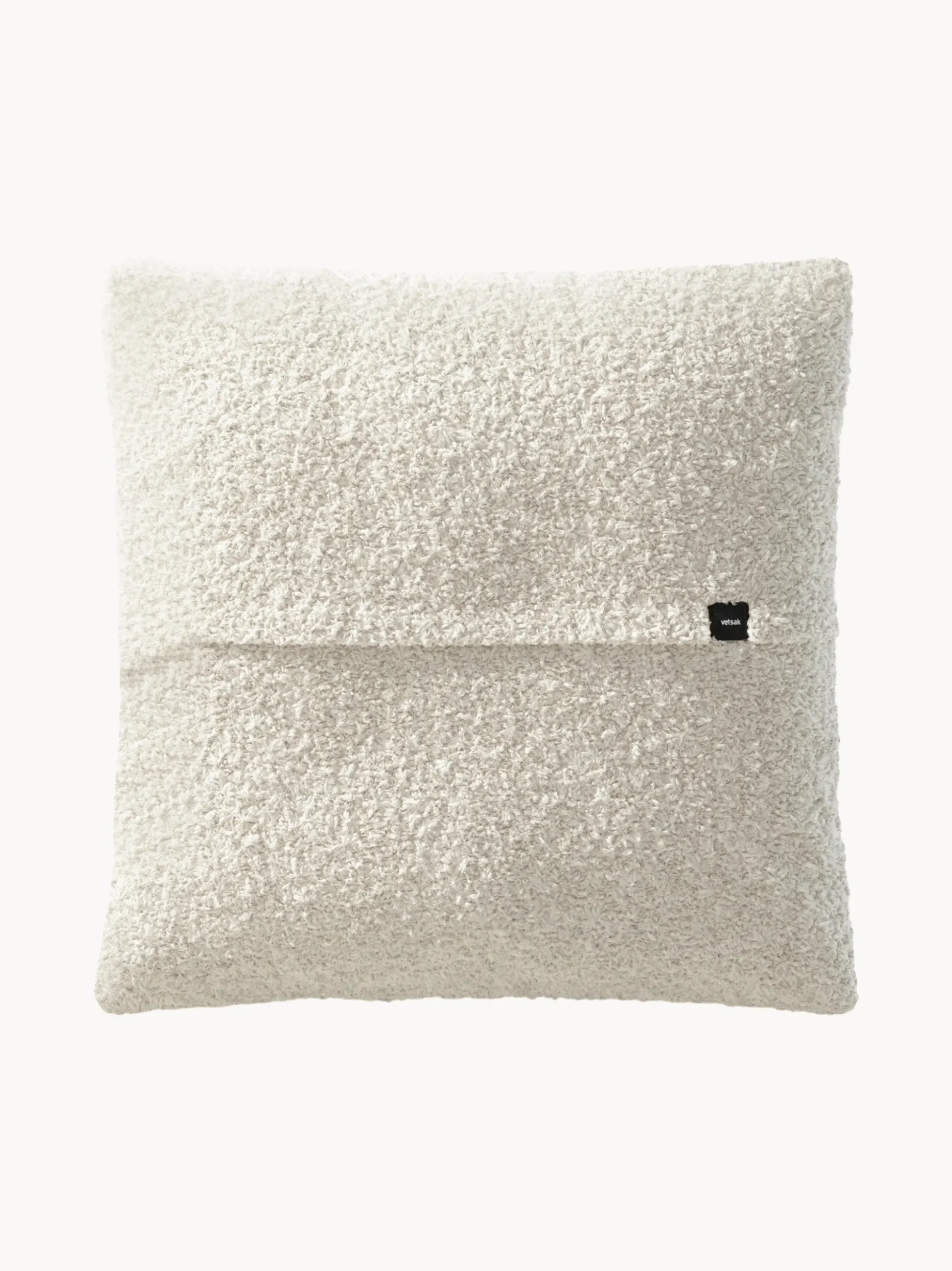Cuscino grande in teddy Vetsak, 60 x 60 cm