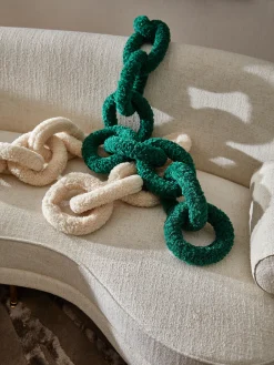 Cuscino in teddy Chain Dotty