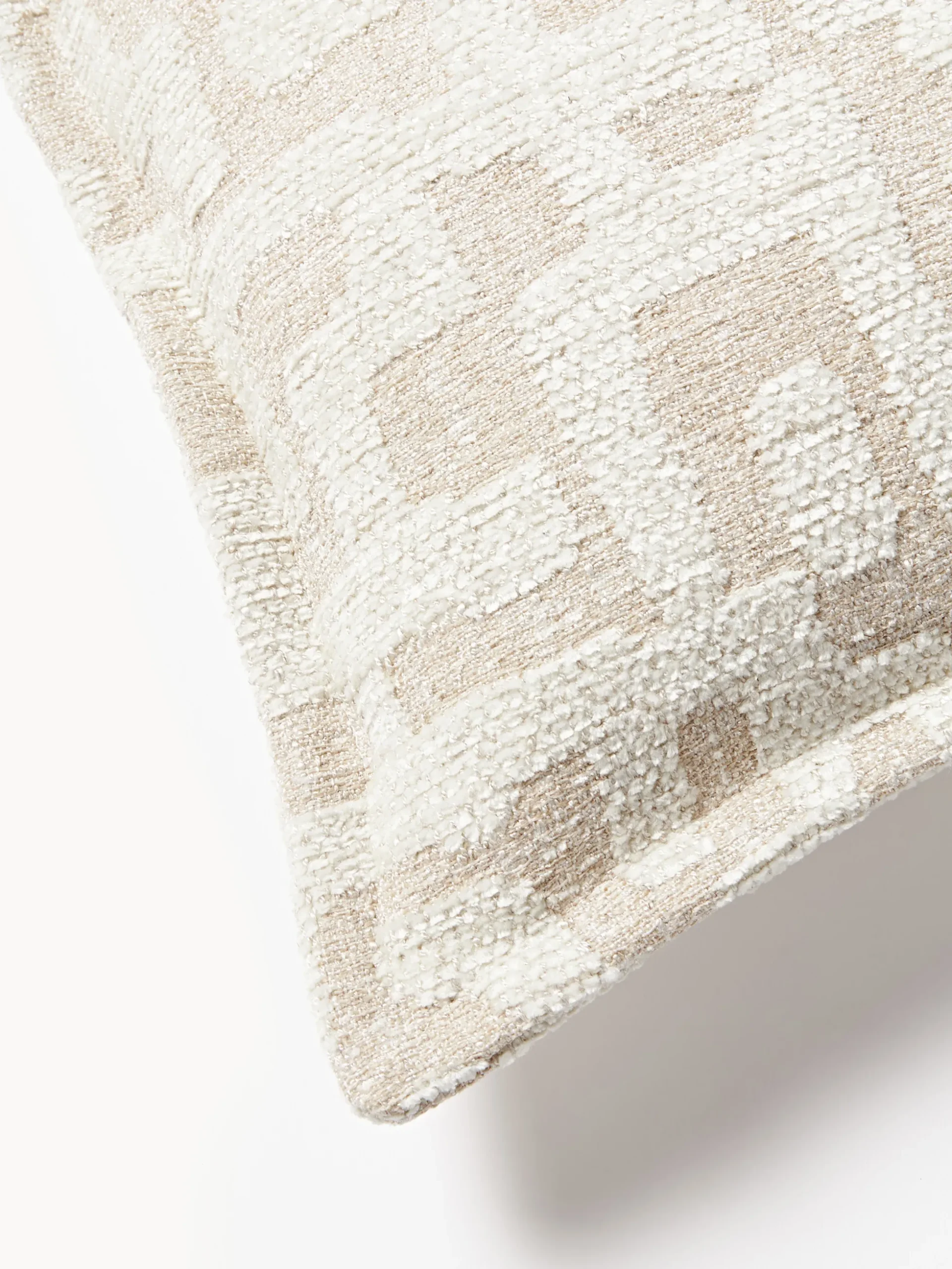 Cuscino in viscosa con motivo jacquard Contia