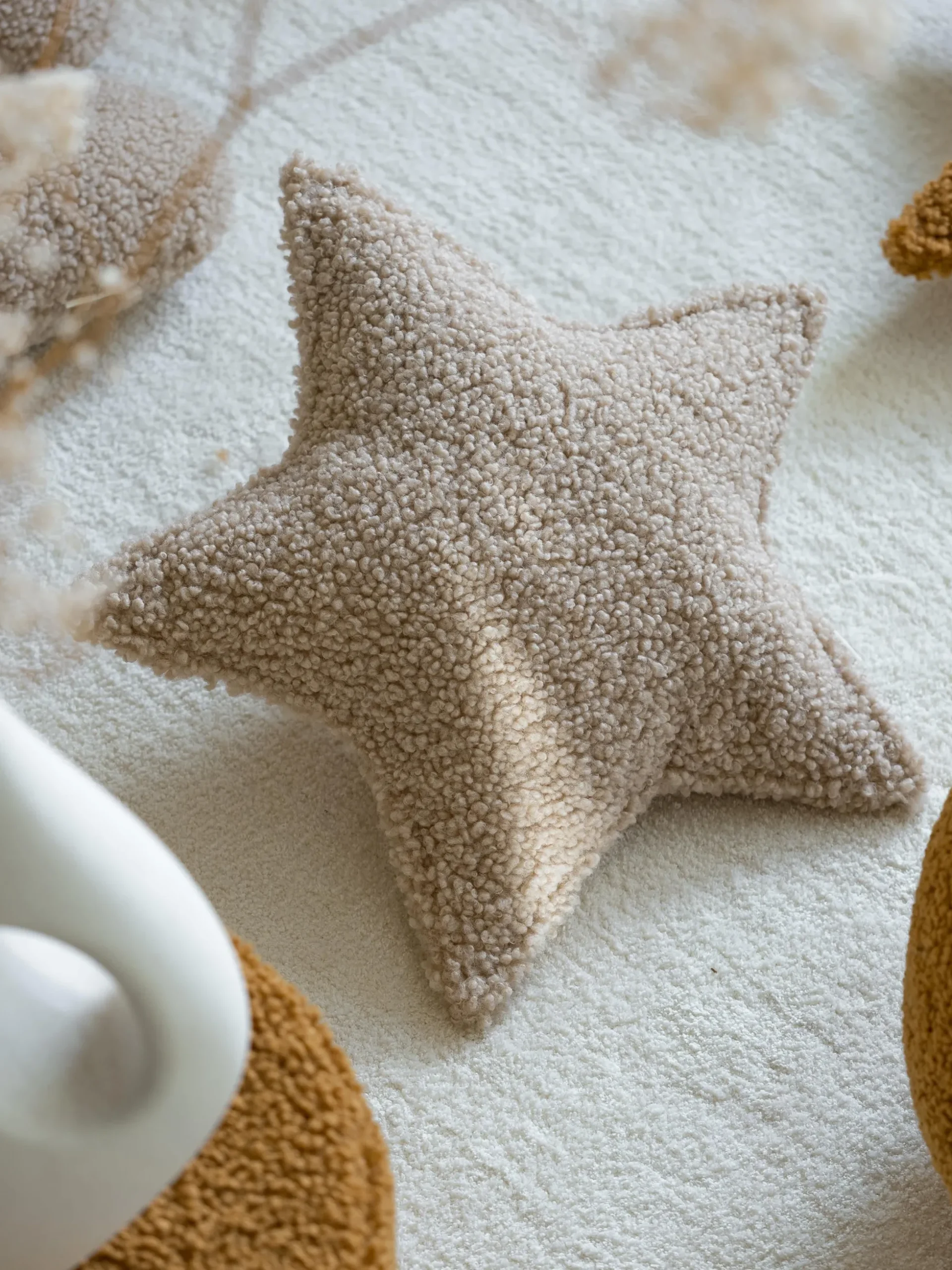 Cuscino morbido per bambini in teddy Star
