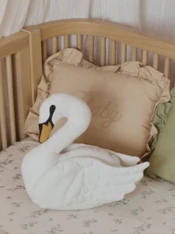 Cuscino per bambini fatto a mano Swan Lake