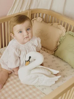 Cuscino per bambini fatto a mano Swan Lake