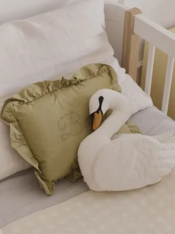 Cuscino per bambini fatto a mano Swan Lake