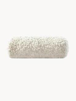Cuscino per divano in teddy Vetsak, Ø 16 x L 40 cm
