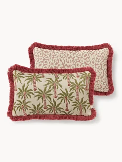 Cuscino reversibile da esterno fatto a mano Laura