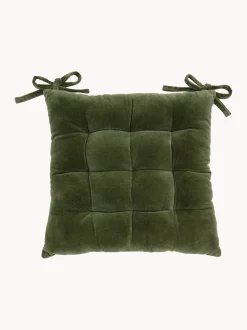 Cuscino sedia in velluto Cozy