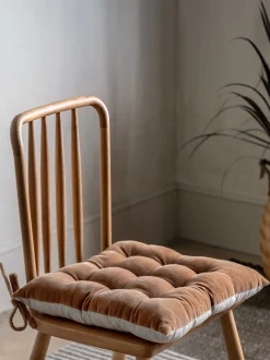 Cuscino sedia in velluto Cozy