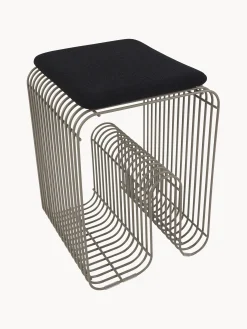 Cuscino seduta per sgabello in bouclé Curva