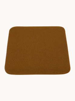 Cuscino seduta per sgabello in bouclé Curva