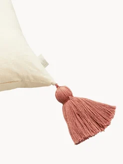 Cuscino soffice in cotone organico con nappe Bows