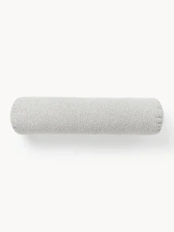 Cuscino cilindrico per divano in bouclé Sofia