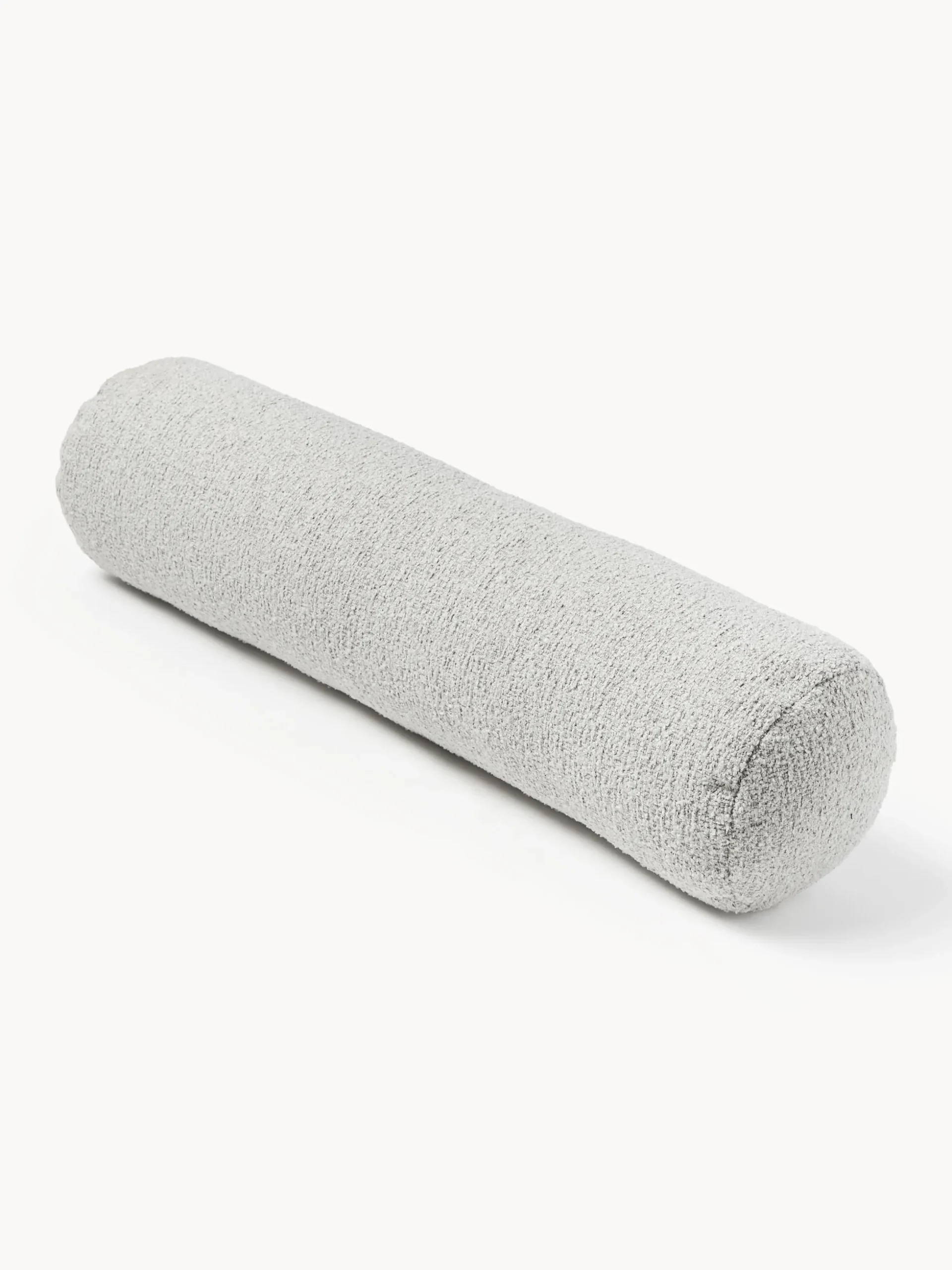 Cuscino cilindrico per divano in bouclé Sofia