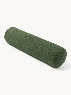 Cuscino cilindrico per divano in bouclé Sofia
