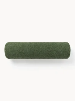 Cuscino cilindrico per divano in bouclé Sofia