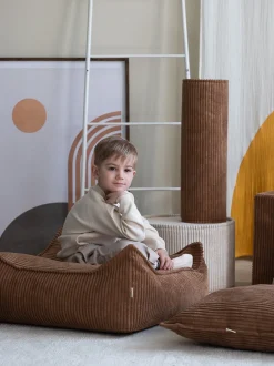 Cuscino da pavimento per bambini in velluto a coste Sugar