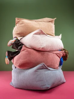 Cuscino da pavimento per bambini in velluto a coste Sugar