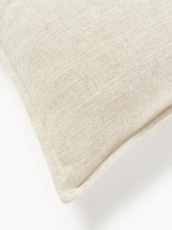 Cuscino decorativo in misto lino Lennon, 60 x 60 cm