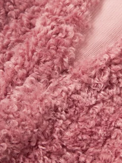 Cuscino decorativo XL in teddy Dotty