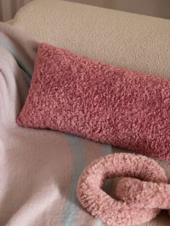 Cuscino decorativo XL in teddy Dotty