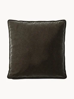 Cuscino grande in velluto Vetsak, 60 x 60 cm