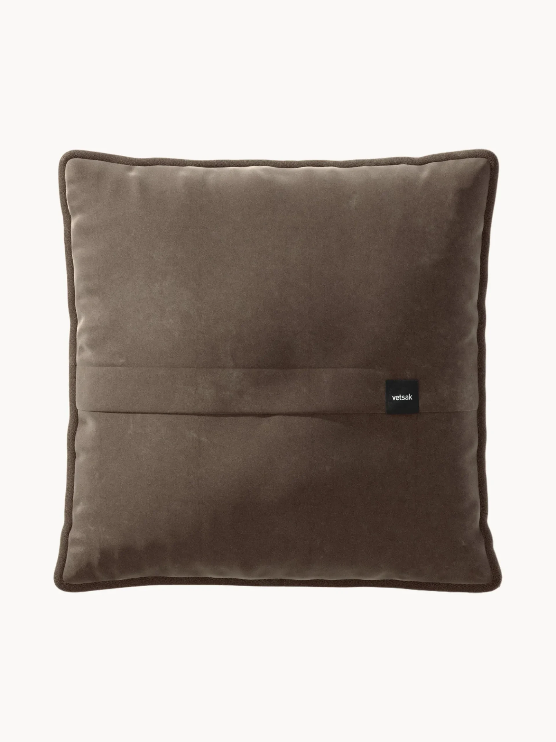 Cuscino grande in velluto Vetsak, 60 x 60 cm