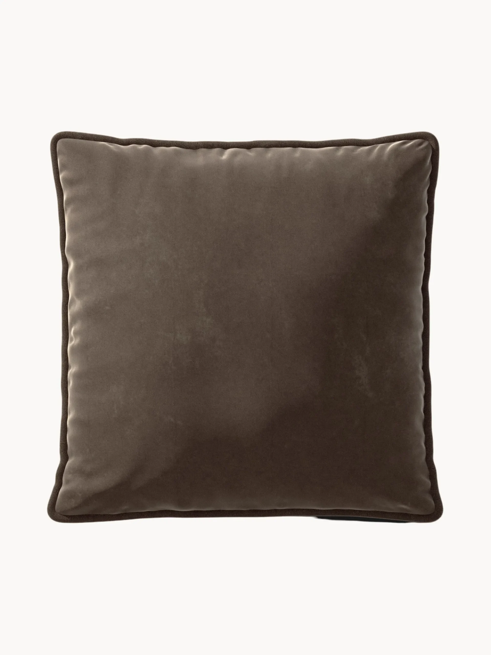 Cuscino grande in velluto Vetsak, 60 x 60 cm