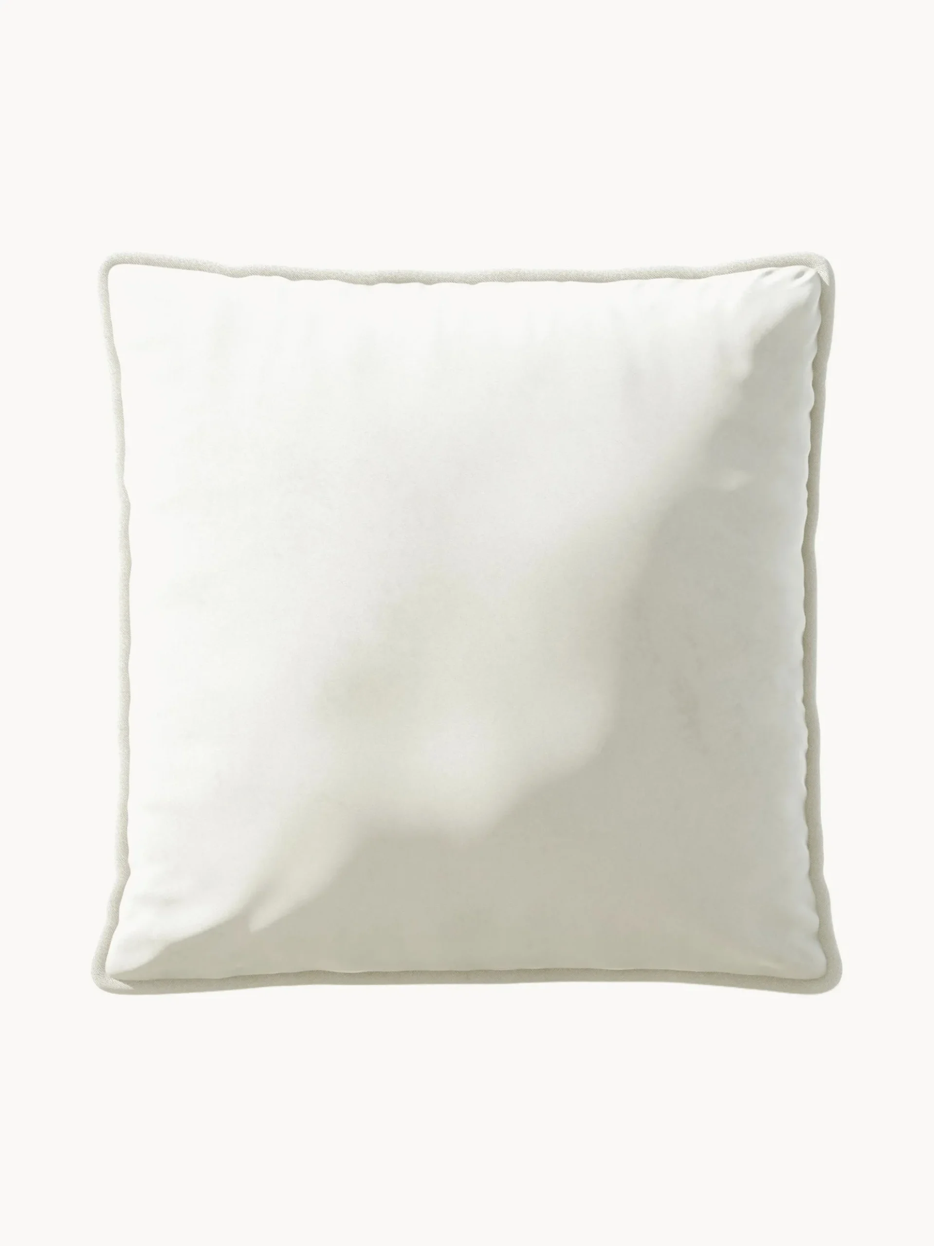 Cuscino grande in velluto Vetsak, 60 x 60 cm