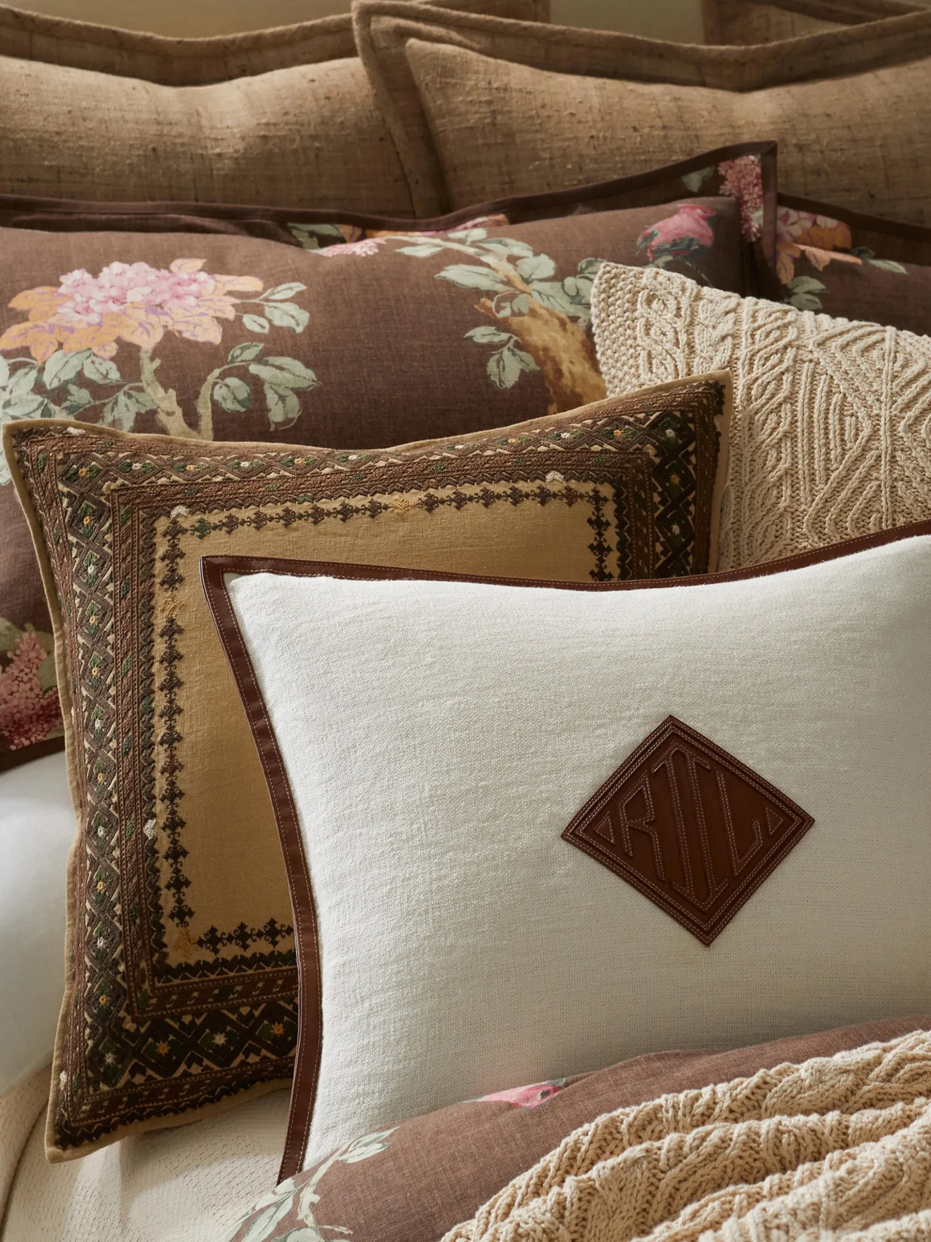 Cuscino in lino Moore