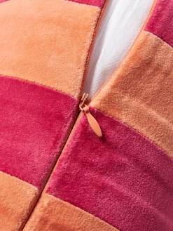 Cuscino in velluto patchwork Remus