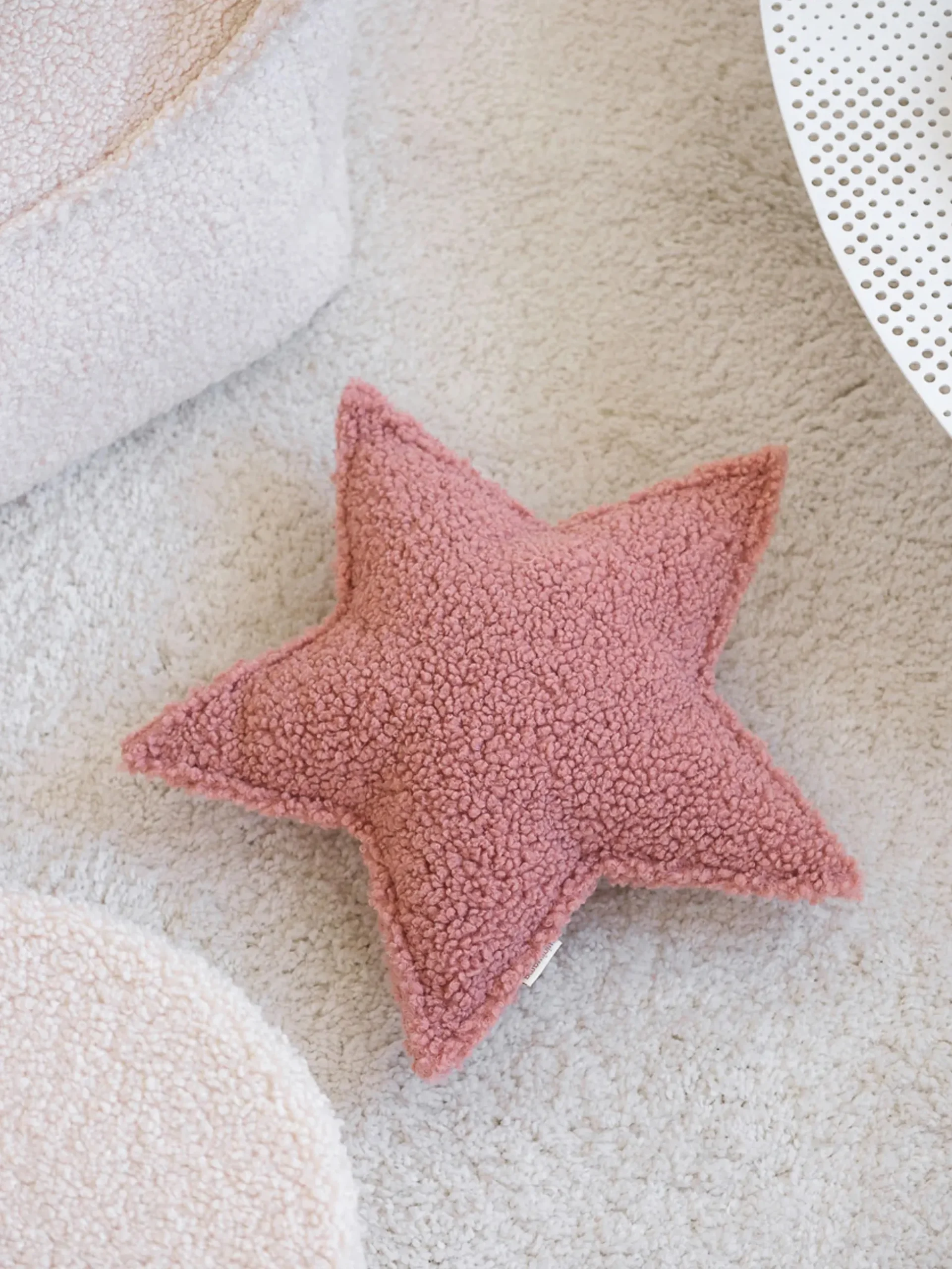 Cuscino morbido per bambini in teddy Star