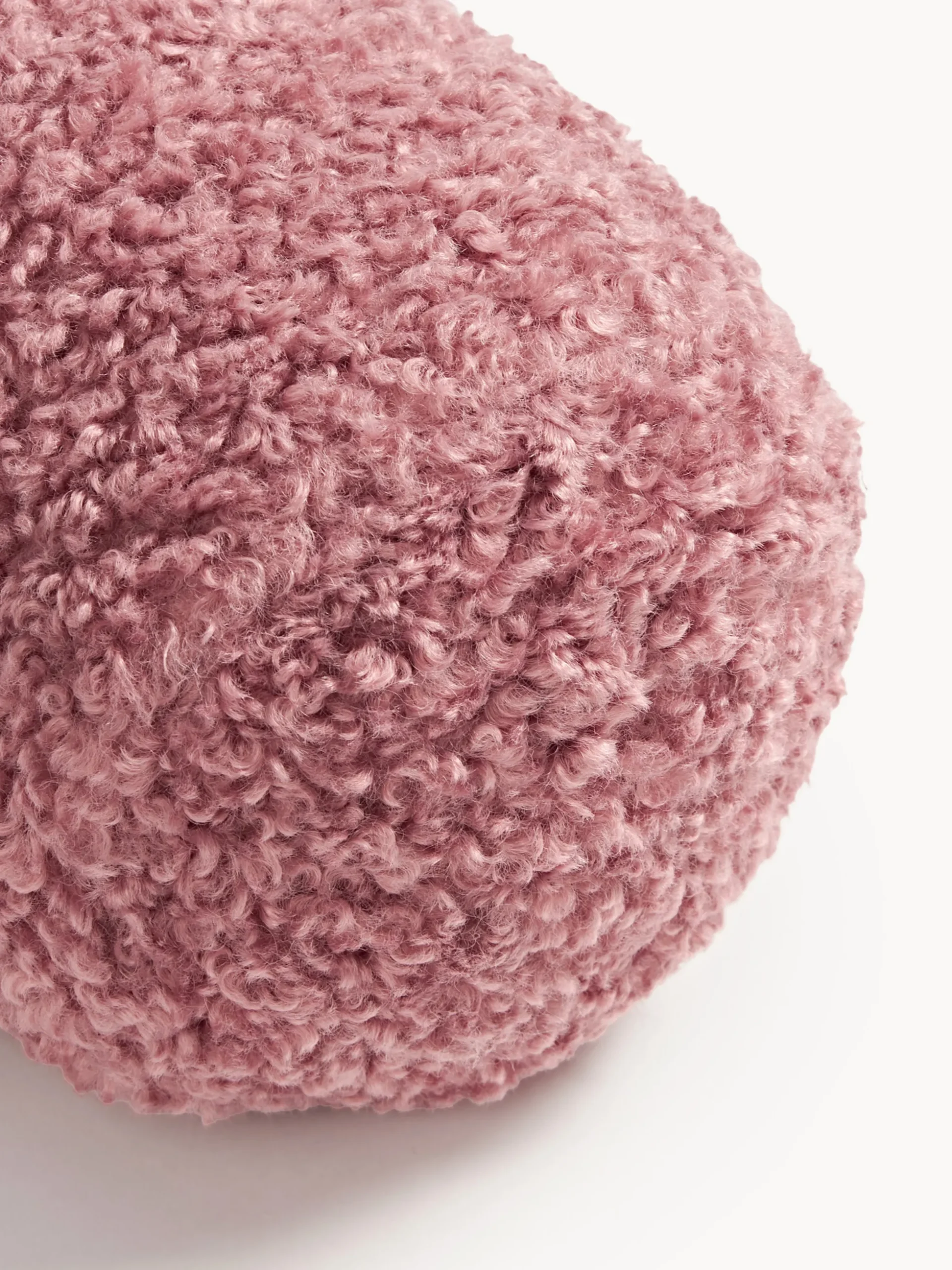 Cuscino per collo in teddy Dotty