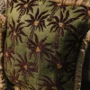 Cuscino reversibile da esterno fatto a mano Laura & Jessica